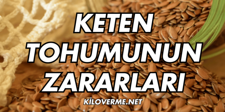 Keten Tohumu Zararları Nelerdir