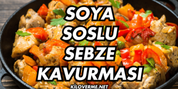 Soya Soslu Sebze Kavurması Tarifi