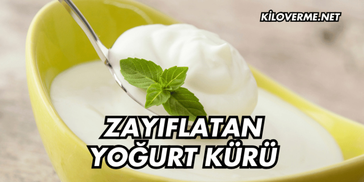 Zayıflatan Yoğurt Kürü ile Kilo Verme