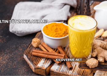 Altın Süt Zayıflatır mı?