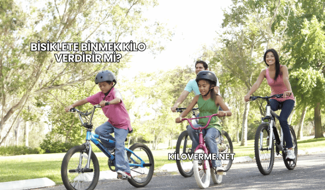 Bisiklete Binmek Kilo Verdirir mi?