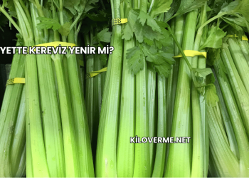 Diyette Kereviz Yenir mi?