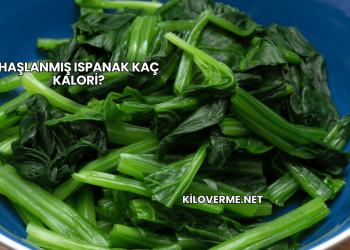 Haşlanmış Ispanak Kaç Kalori?