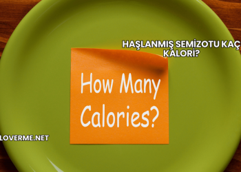 Haşlanmış Semizotu Kaç Kalori?