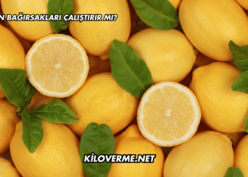 Limon Bağırsakları Çalıştırır mı?