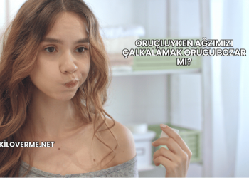 Oruçluyken Ağzımızı Çalkalamak Orucu Bozar mı?