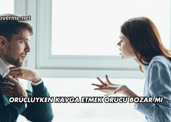 Oruçluyken Kavga Etmek Orucu Bozar mı