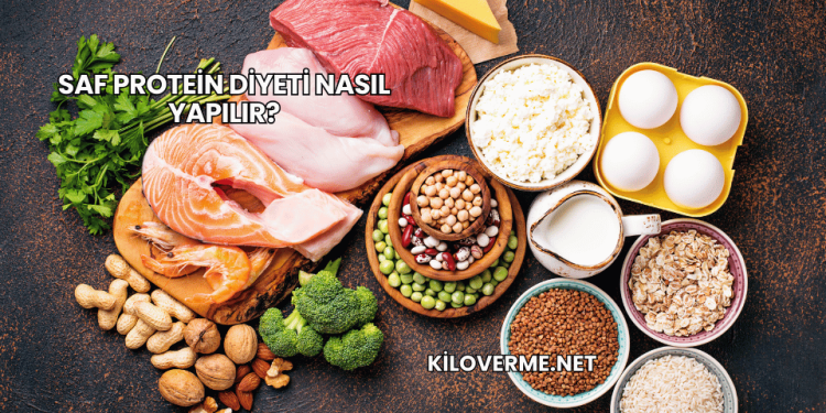 Saf Protein Diyeti Nasıl Yapılır?