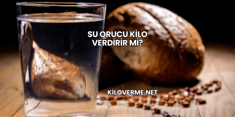 Su Orucu Kilo Verdirir mi?