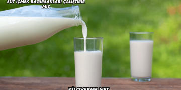 Süt İçmek Bağırsakları Çalıştırır mı?