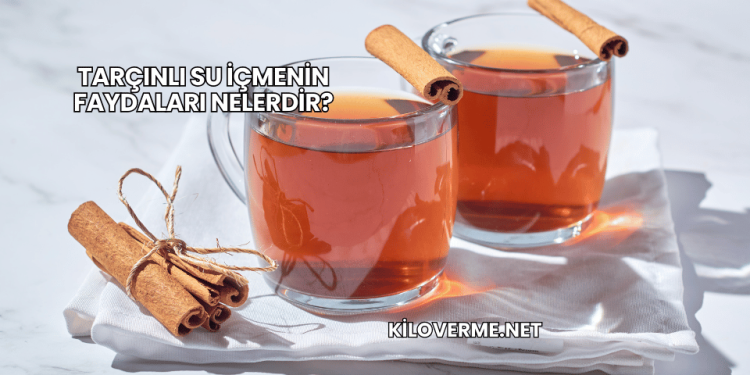 Tarçınlı Su İçmenin Faydaları Nelerdir?