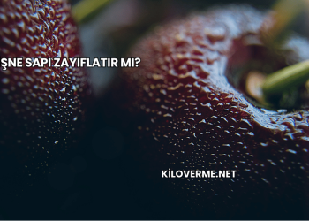 Vişne Sapı Zayıflatır mı?