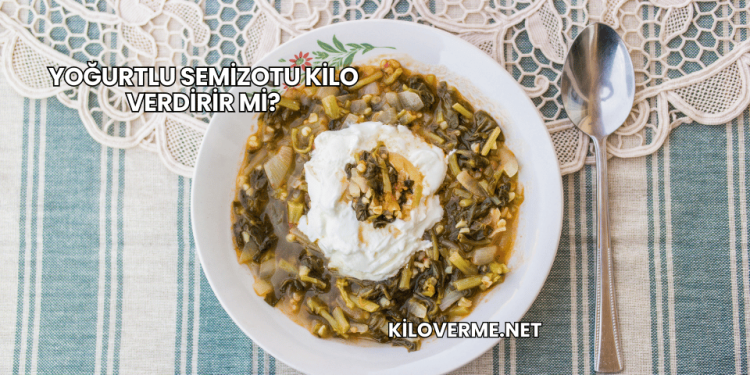 Yoğurtlu Semizotu Kilo Verdirir mi?