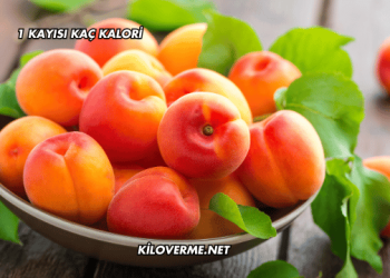 1 Kayısı Kaç Kalori