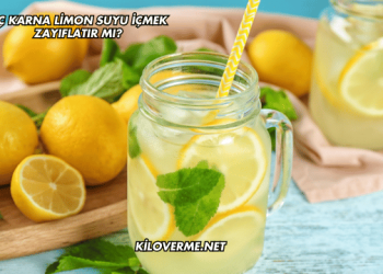 Aç Karna Limon Suyu İçmek Zayıflatır mı?