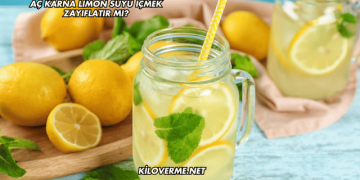 Aç Karna Limon Suyu İçmek Zayıflatır mı?