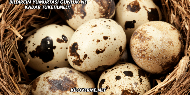 Bıldırcın Yumurtası Günlük Ne Kadar Tüketilmeli?
