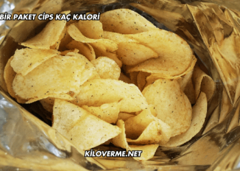 Bir Paket Cips Kaç Kalori