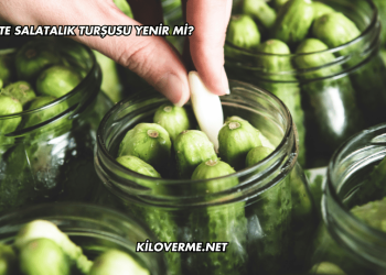 Diyette Salatalık Turşusu Yenir mi?