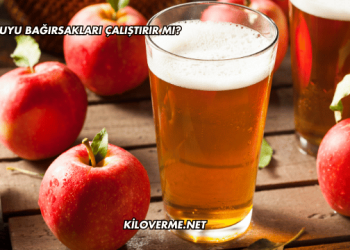 Elma Suyu Bağırsakları Çalıştırır mı?