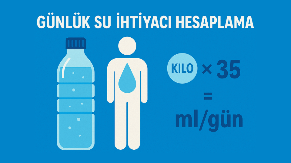 Günlük Su İhtiyacı Hesaplama