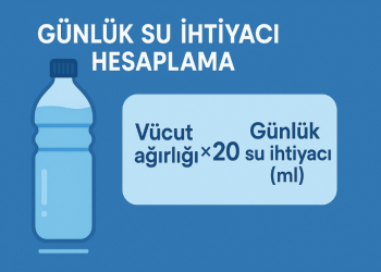Günlük Su İhtiyacı Hesaplama