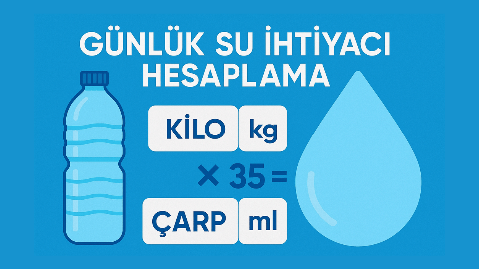 Günlük Su İhtiyacı Hesaplama