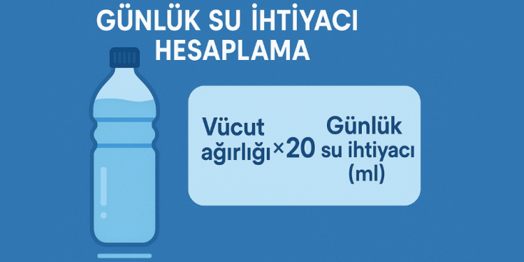 Günlük Su İhtiyacı Hesaplama