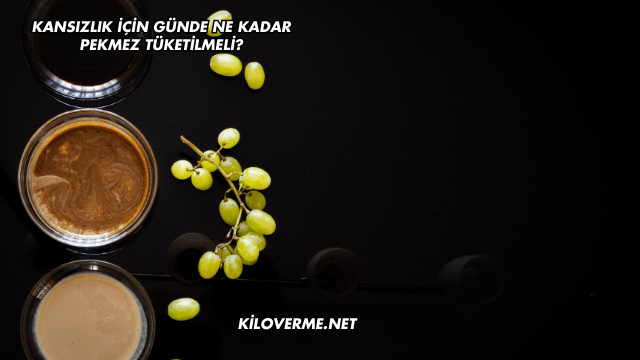 Kansızlık İçin Günde Ne Kadar Pekmez Tüketilmeli?