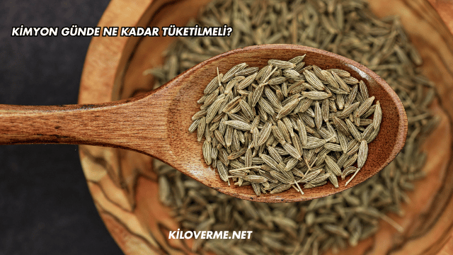 Kimyon Günde Ne Kadar Tüketilmeli?