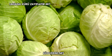 Lahana Kürü Zayıflatır mı?