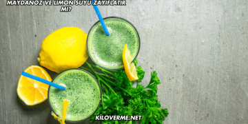 Maydanoz ve Limon Suyu Zayıflatır mı?