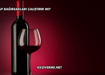 Şarap Bağırsakları Çalıştırır mı?