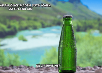 Yatmadan Önce Maden Suyu İçmek Zayıflatır mı?