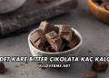 1 Adet Kare Bitter Çikolata Kaç Kalori?