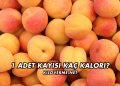 1 adet Kayısı Kaç Kalori