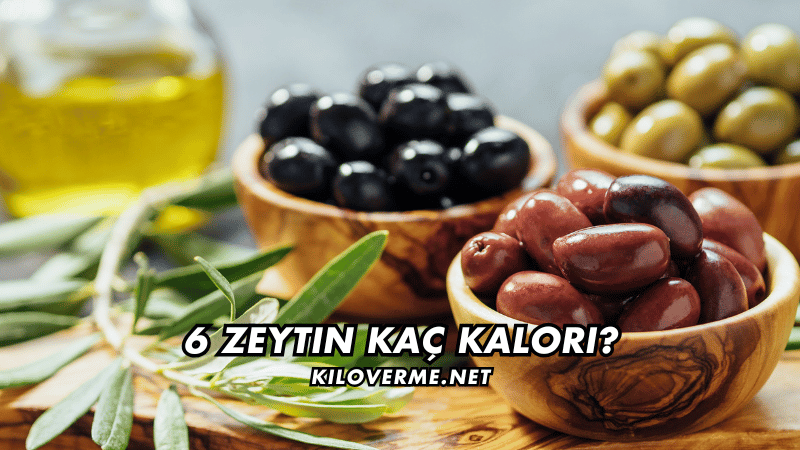 6 Zeytin Kaç Kalori