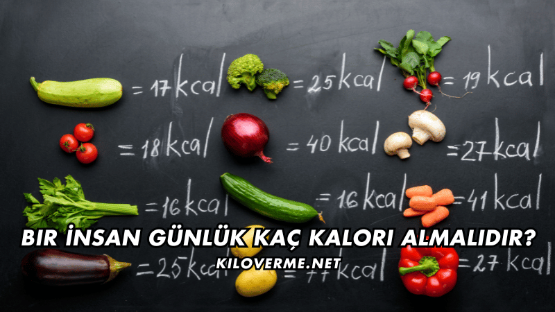 Bir İnsan Günlük Kaç Kalori Almalıdır