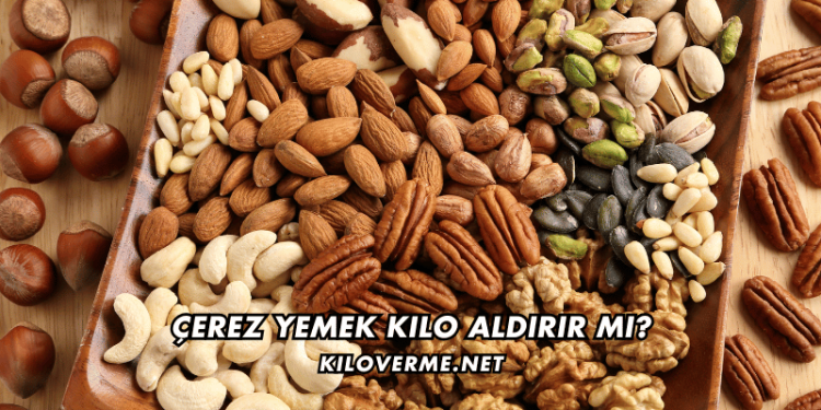 Çerez Yemek Kilo Aldırır mı