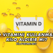 D Vitamini Kullanmak Kilo Aldırır mı