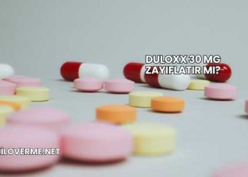 Duloxx 30 Mg Zayıflatır mı?