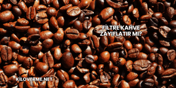 Filtre Kahve Zayıflatır mı?