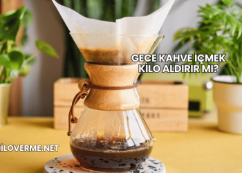 Gece Kahve İçmek Kilo Aldırır mı?