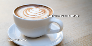 Kahve Zayıflatır mı?
