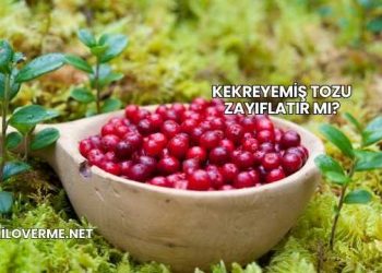 Kekreyemiş Tozu Zayıflatır mı?