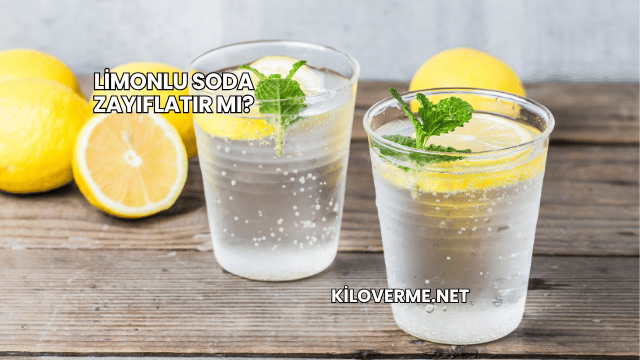 Limonlu Soda Zayıflatır mı?