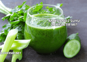 Maydanoz Suyu Zayıflatır mı?