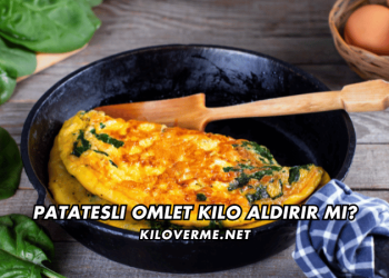 Patatesli Omlet Kilo Aldırır mı