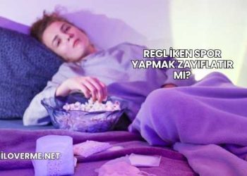 Regl İken Spor Yapmak Zayıflatır mı?