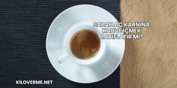 Sabah Aç Karnına Kahve İçmek Zayıflatır mı?